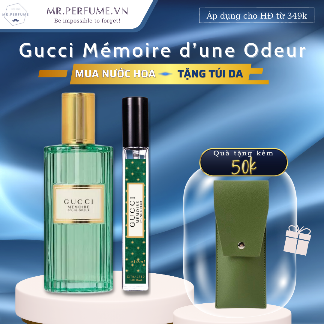 Nước hoa chiết chính hãng nữ Guc.ci Mémoire d'une Odeur- Mr.Perfume.vn