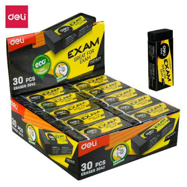 [HCM]Gôm đen deli cao cấp siêu sạch