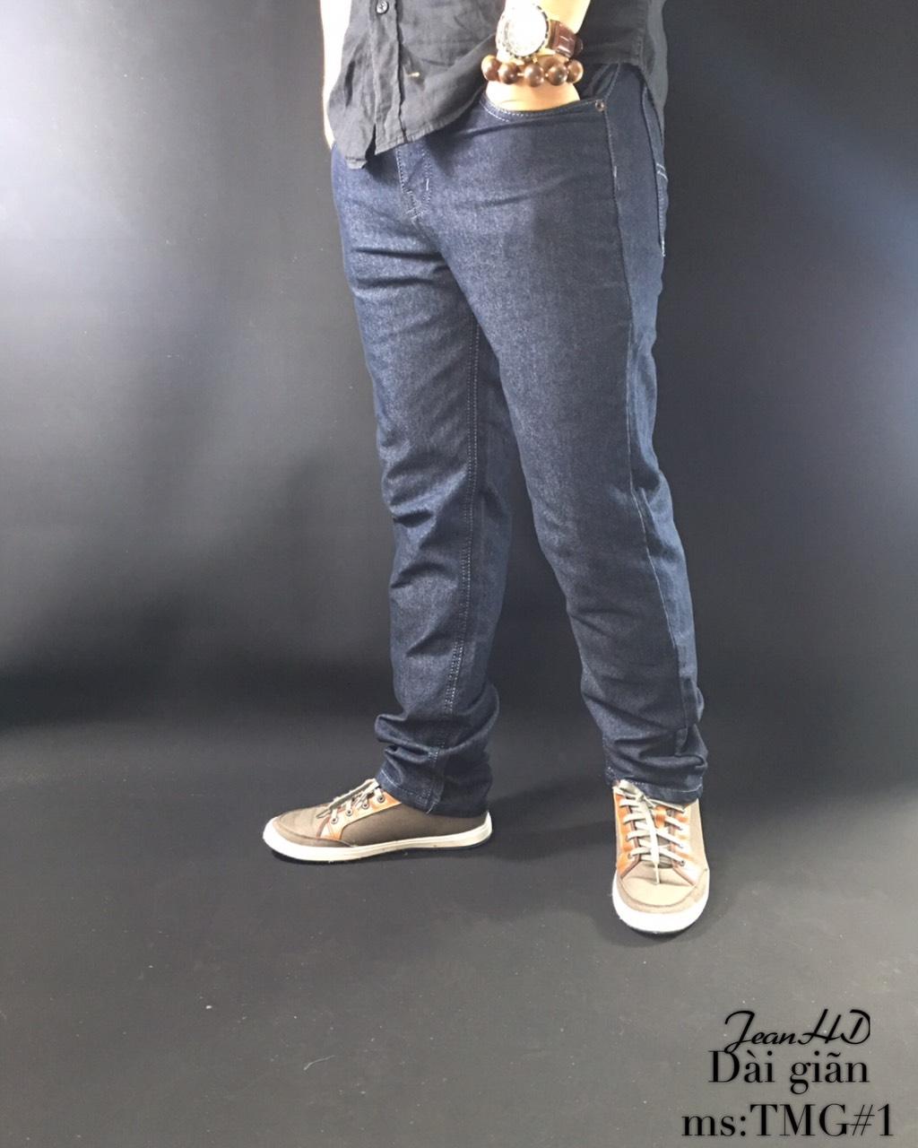 [HCM]QUẦN JEAN GIÃN ỐNG ĐỨNG TMG01