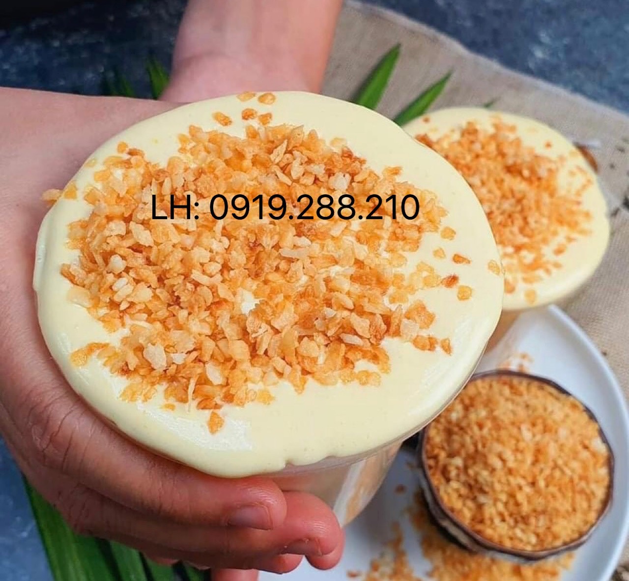 Bột Kem Trứng Xiaka 1kg (Kem trứng búp bê)