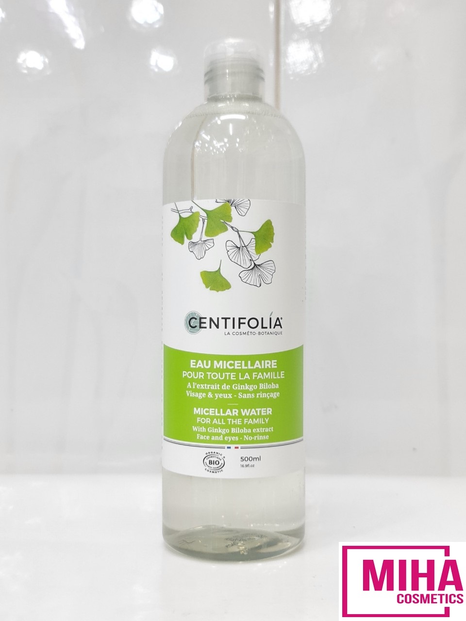 Nước Tẩy Trang Rau Má Centifolia 500ml Pháp