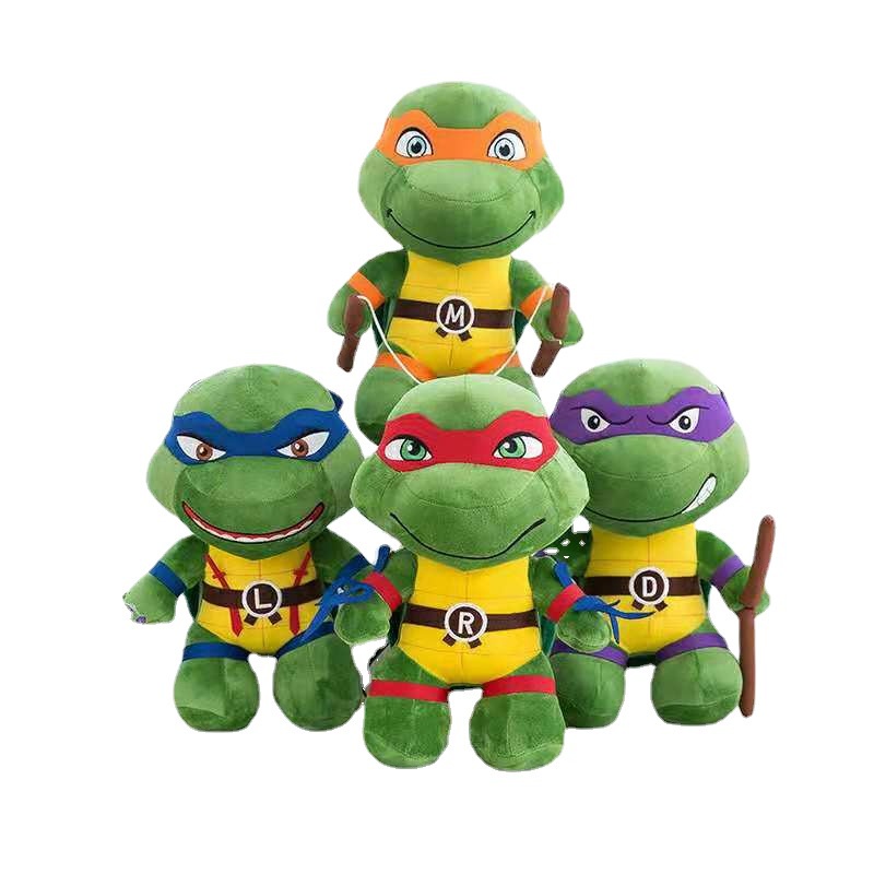Thú nhồi bông ninja rùa mắt to