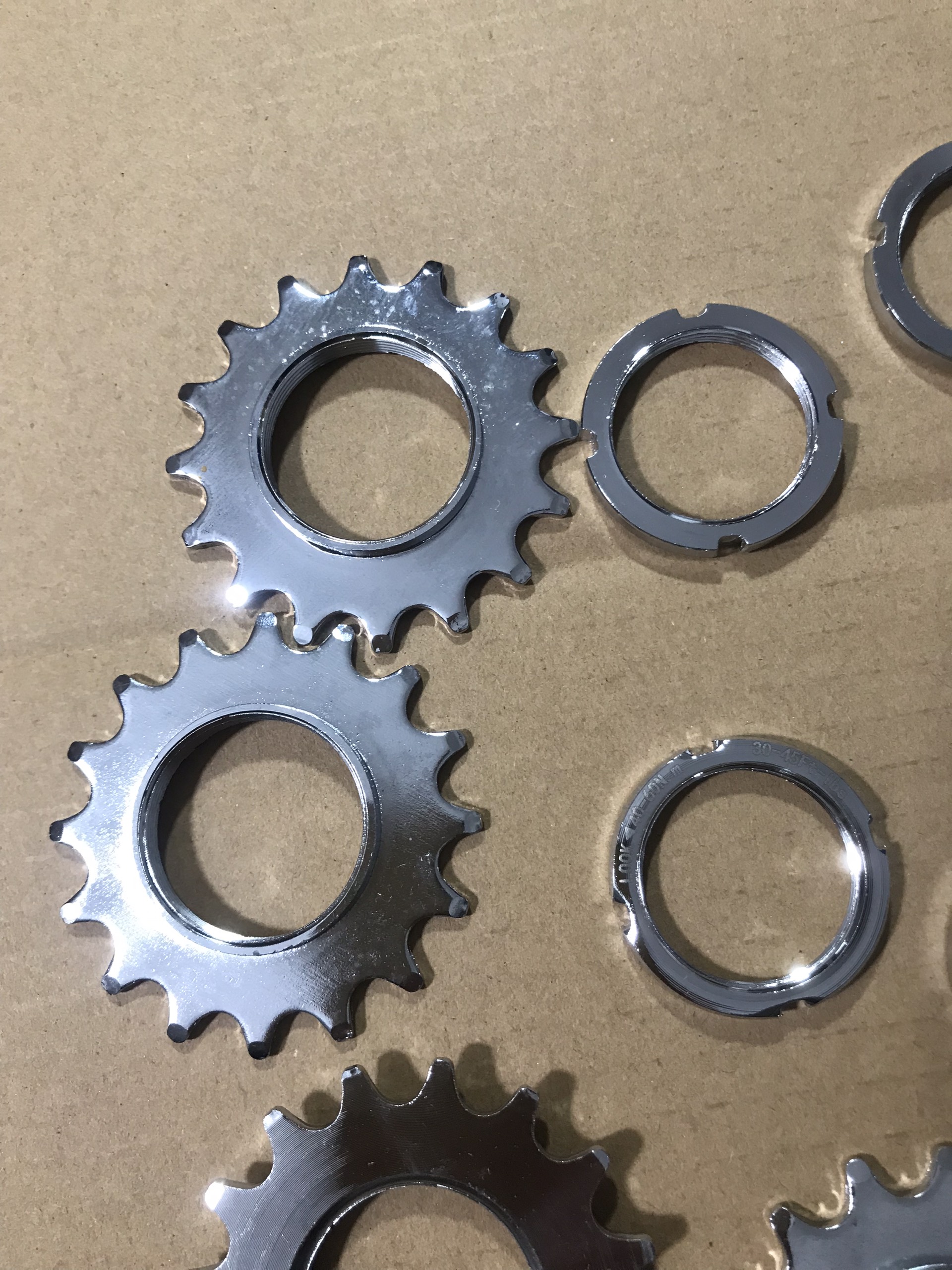 Líp chết líp xe đạp fixed gear chịu lực tặng vòng ren 13t/ 14t/ 15t/ 16t/ 17t/ 18t hàng taiwan chính hãng