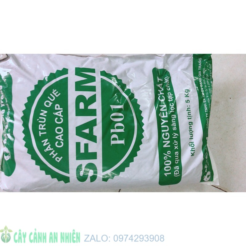 Phân trùn quế bao lớn 5kg