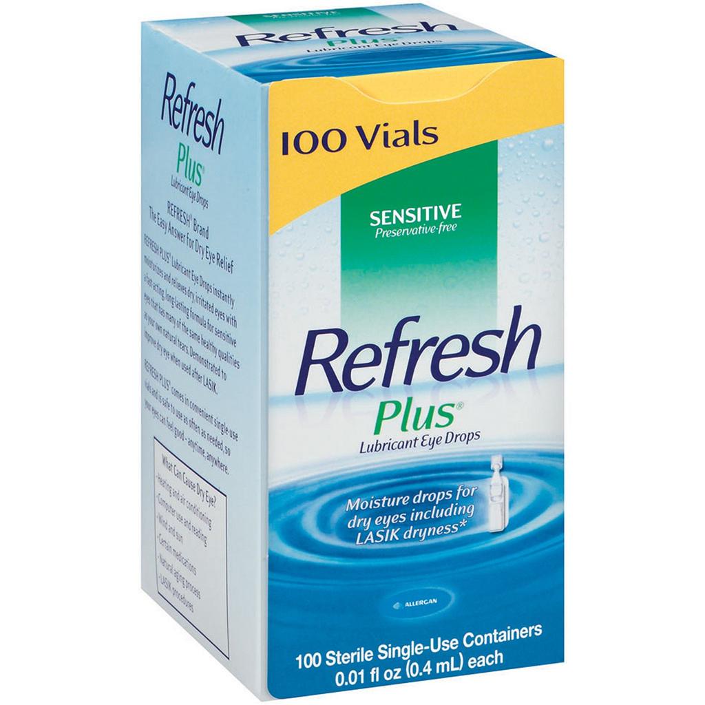 Nước nhỏ mắt Refresh nhập khẩu Mỹ Refresh Plus Lubricant Eye Drops