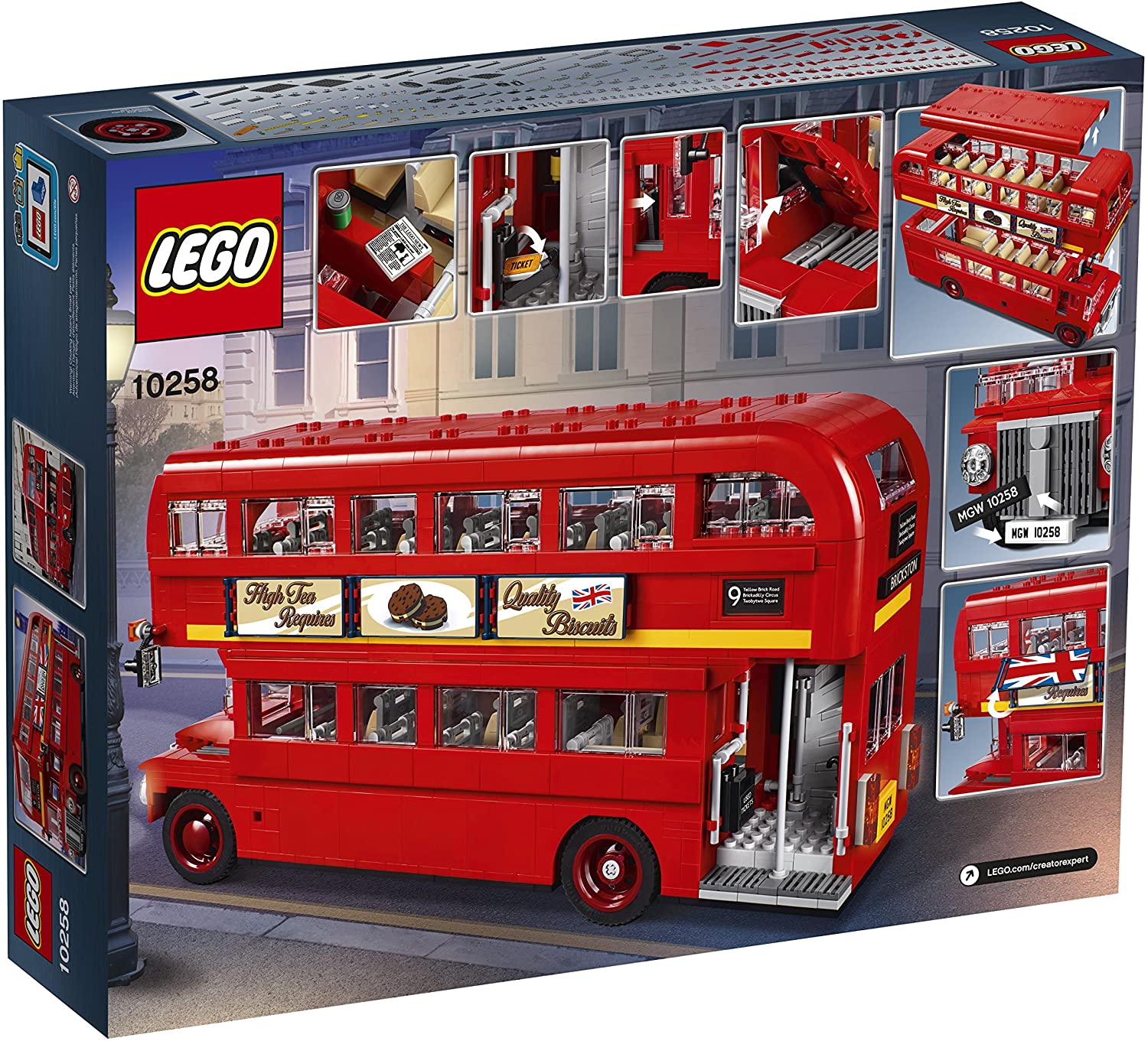 [HAPPY BRICKS] LEGO  CREATOR EXPERT - 10258 - LONDON BUS - XE BUS HAI TẦNG