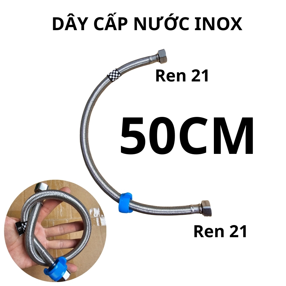 Dây Cấp Nước Sợi Inox Dây cấp nước inox tán thau tim thaua