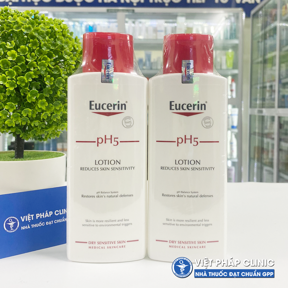 Eucerin -sữa dưỡng thể cho da nhạy cảm ph5 lotion 250ml