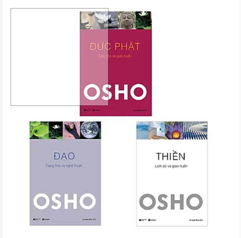 Bộ 3 cuốn tuyệt tác của osho đức phật - đạo - thiền