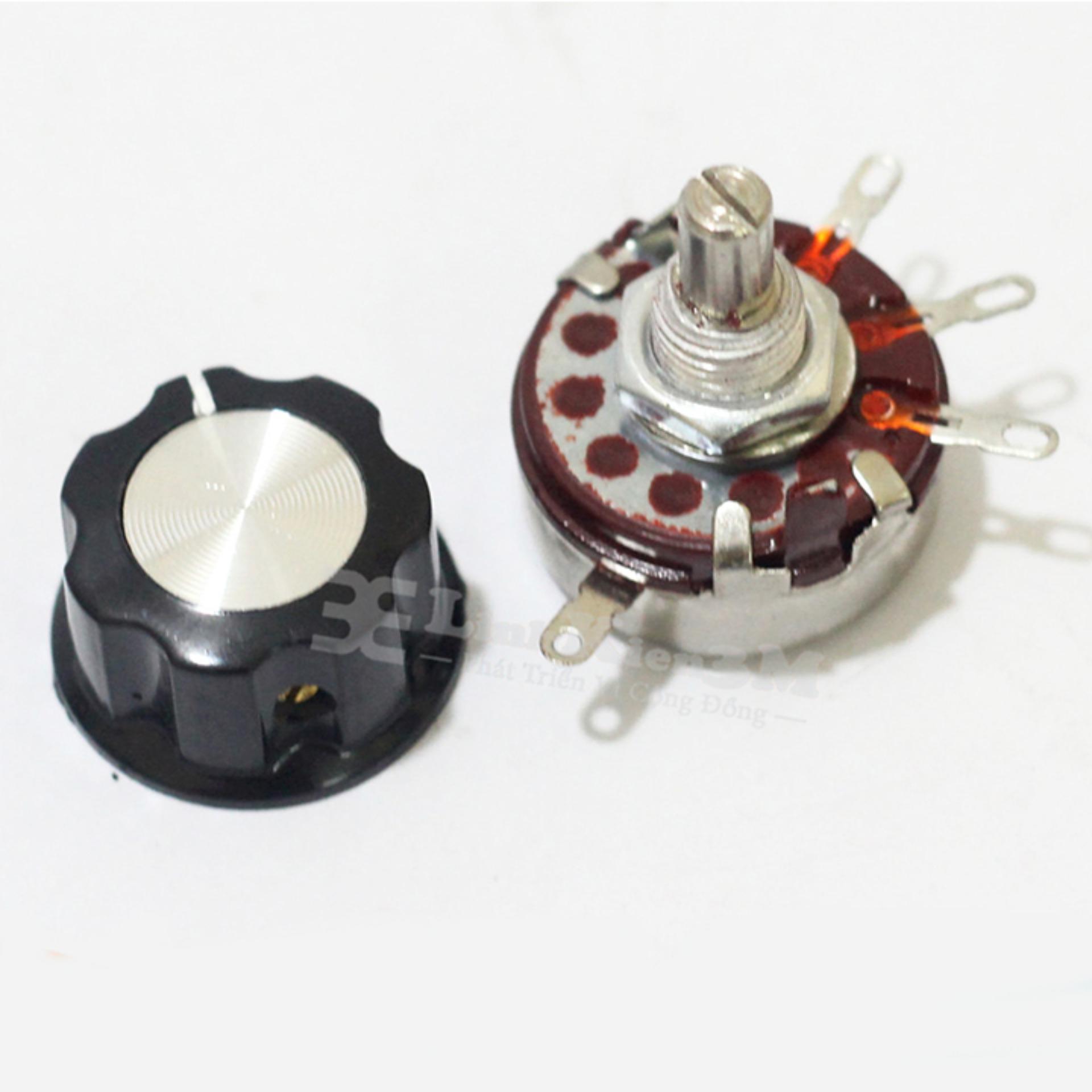 Bộ Triết Áp 2W WTH (118) Kèm Núm 10k