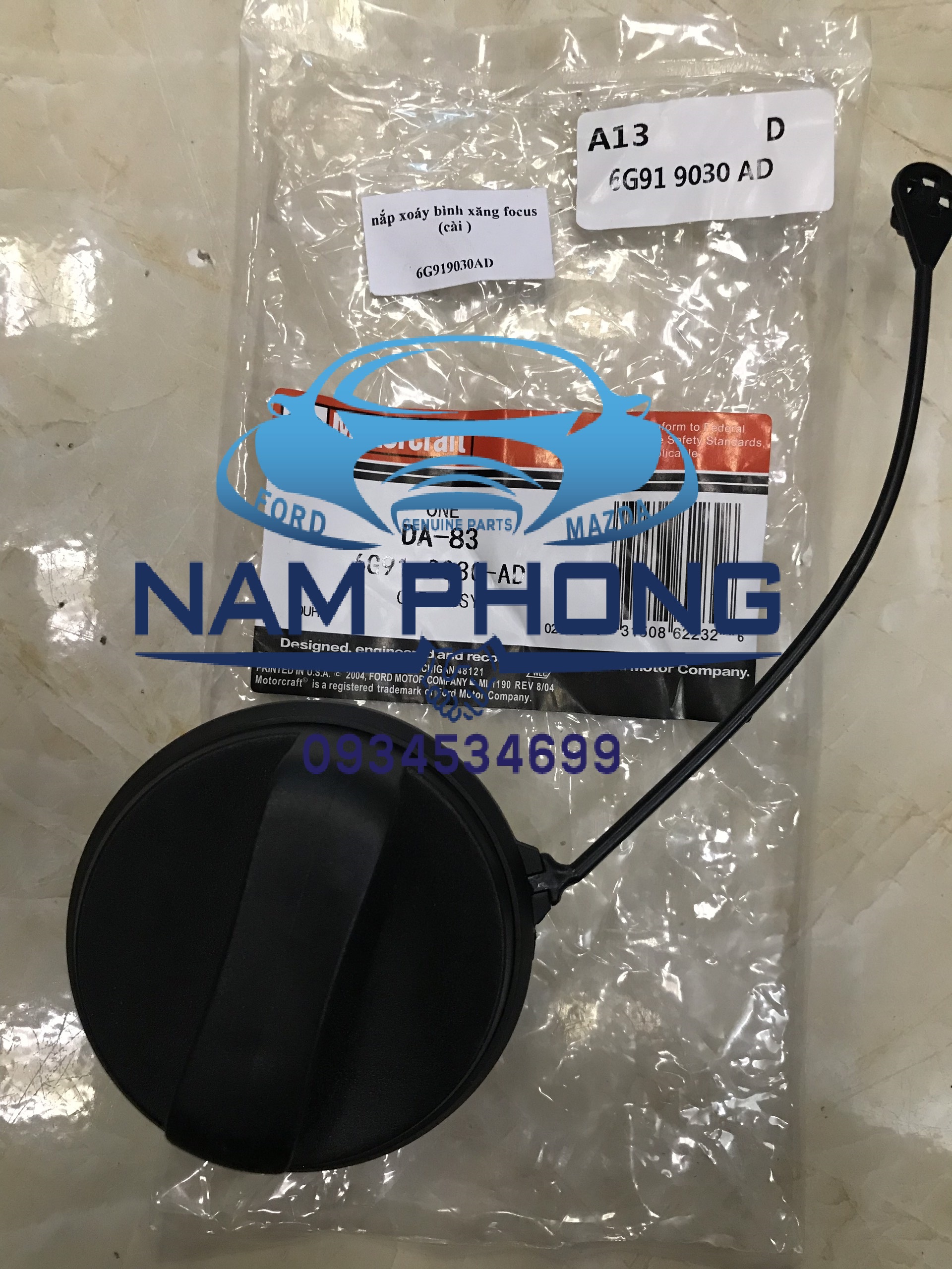 Nắp bình xăng focus 2005-2012 - 6g919030ad