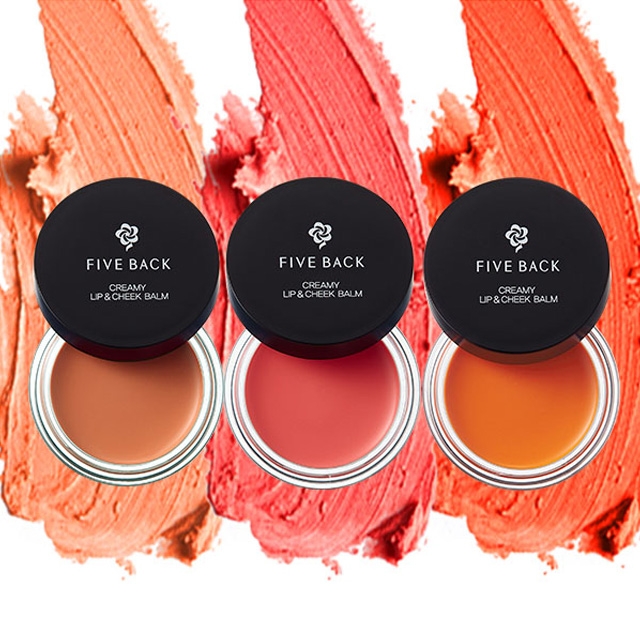 Son kem cho môi & má Five Back Cream Lip & Cheek Balm 6.5g