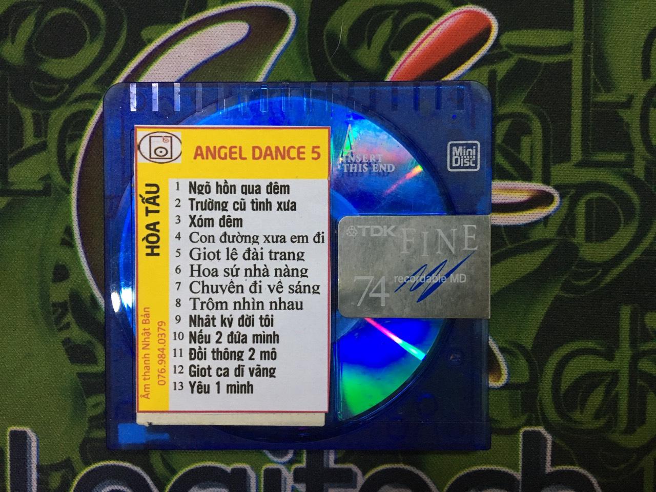 [MDCD] Bộ 4 Đĩa MD hòa tấu - Đĩa MD Mini Disc