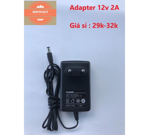 Bảng giá Adapter nguồn 12V 2A hàng đẹp giá rẻ cho camera, led... Phong Vũ