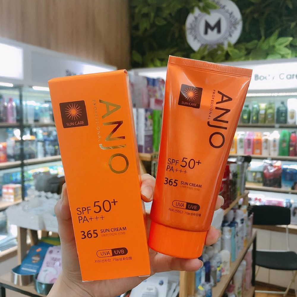 Kem Chống Nắng Anjo Professional 365 Sun Cream SPF50+ PA+++ 70g