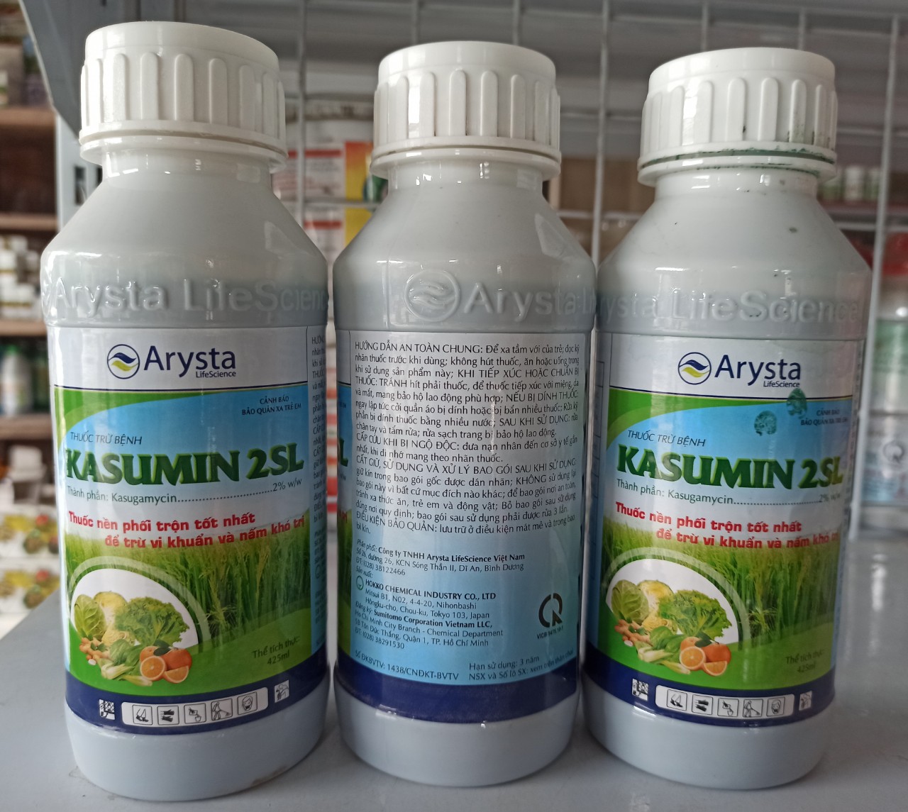 Thuốc trừ nấm vi khuẩn KASUMIN - Chai 425ml