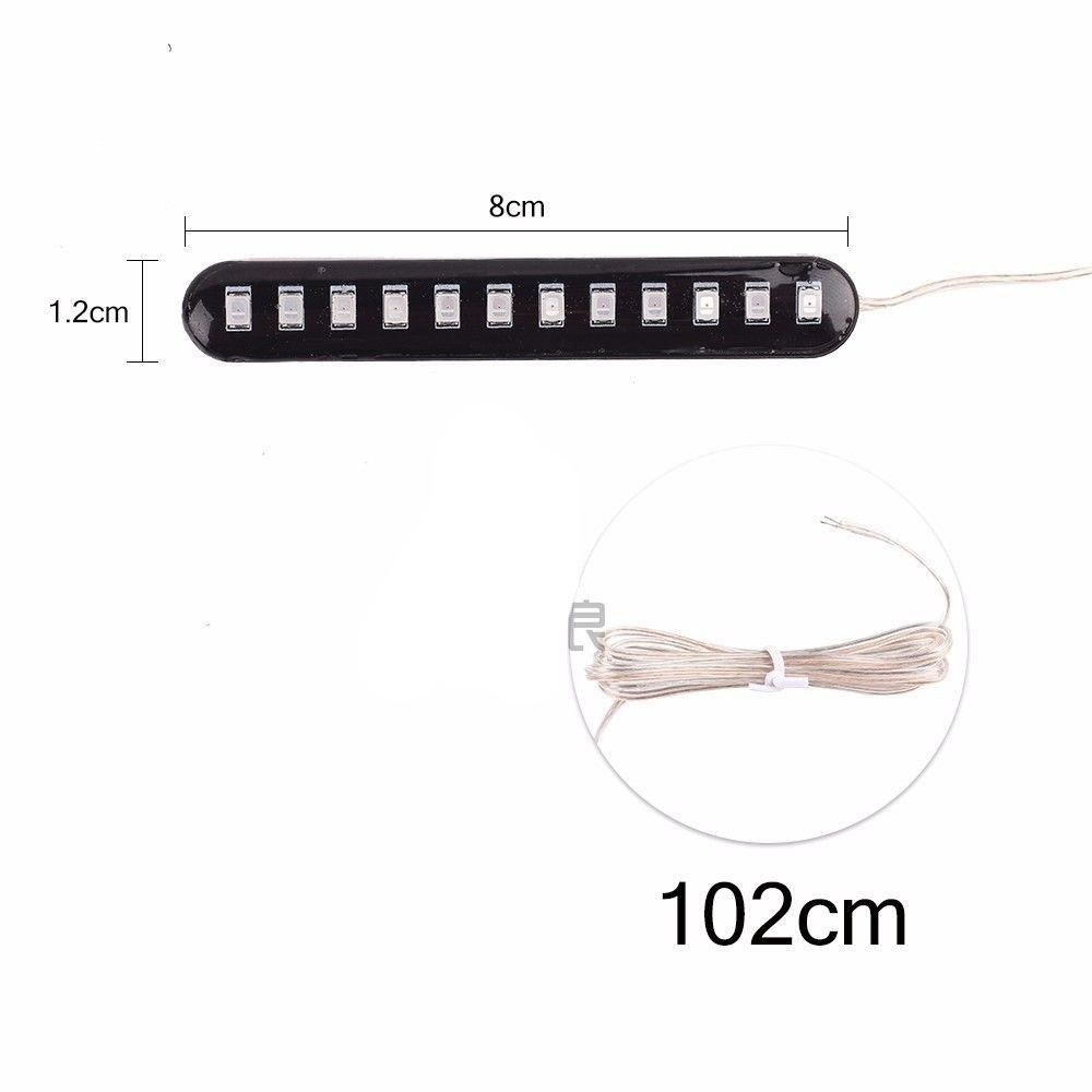 Cặp led xi nhan chạy đuổi chống nước dán 3M