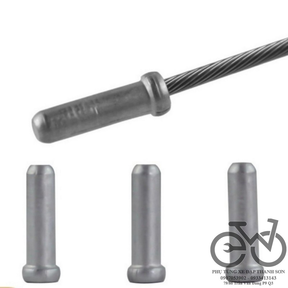 Set 10 đầu bịt dây phanh, dây đề xe đạp
