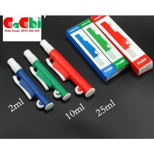 Pipet Pump 25ML - Dụng Cụ Hỗ Trợ Hút Pipet 25ML