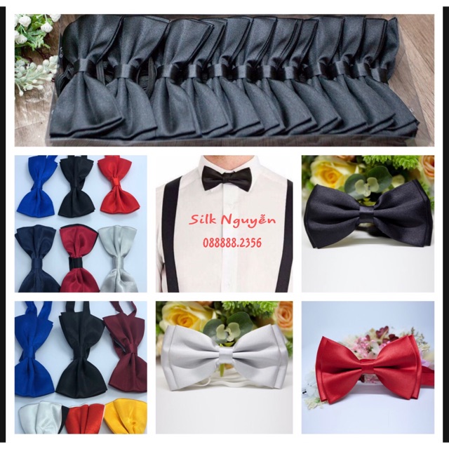 Nơ - Nơ nam - Nơ chú rể- Nơ bê tráp [giá sỉ]