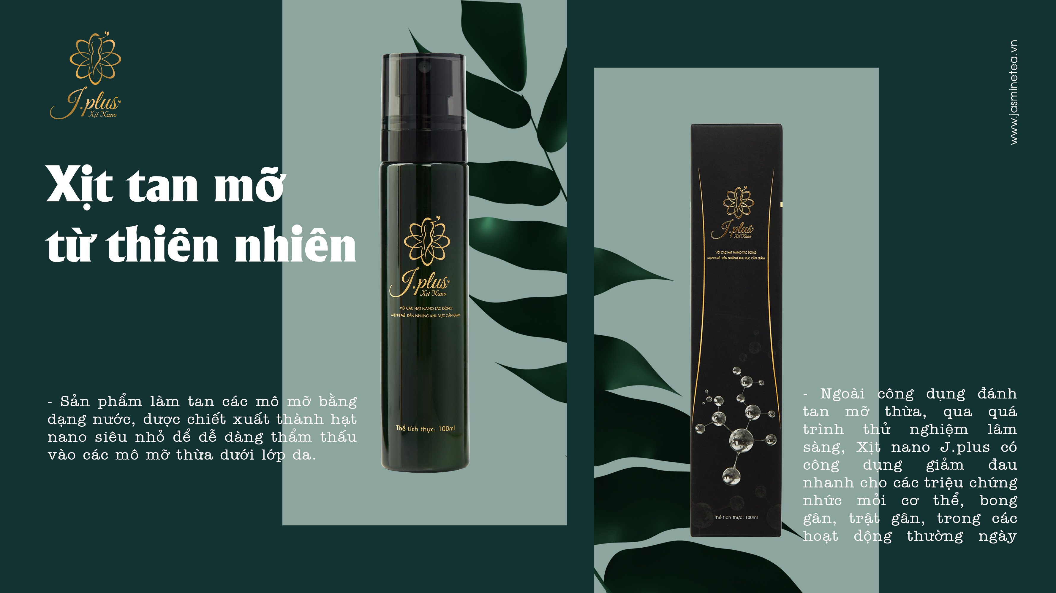 Xịt tan mỡ Nano JPlus