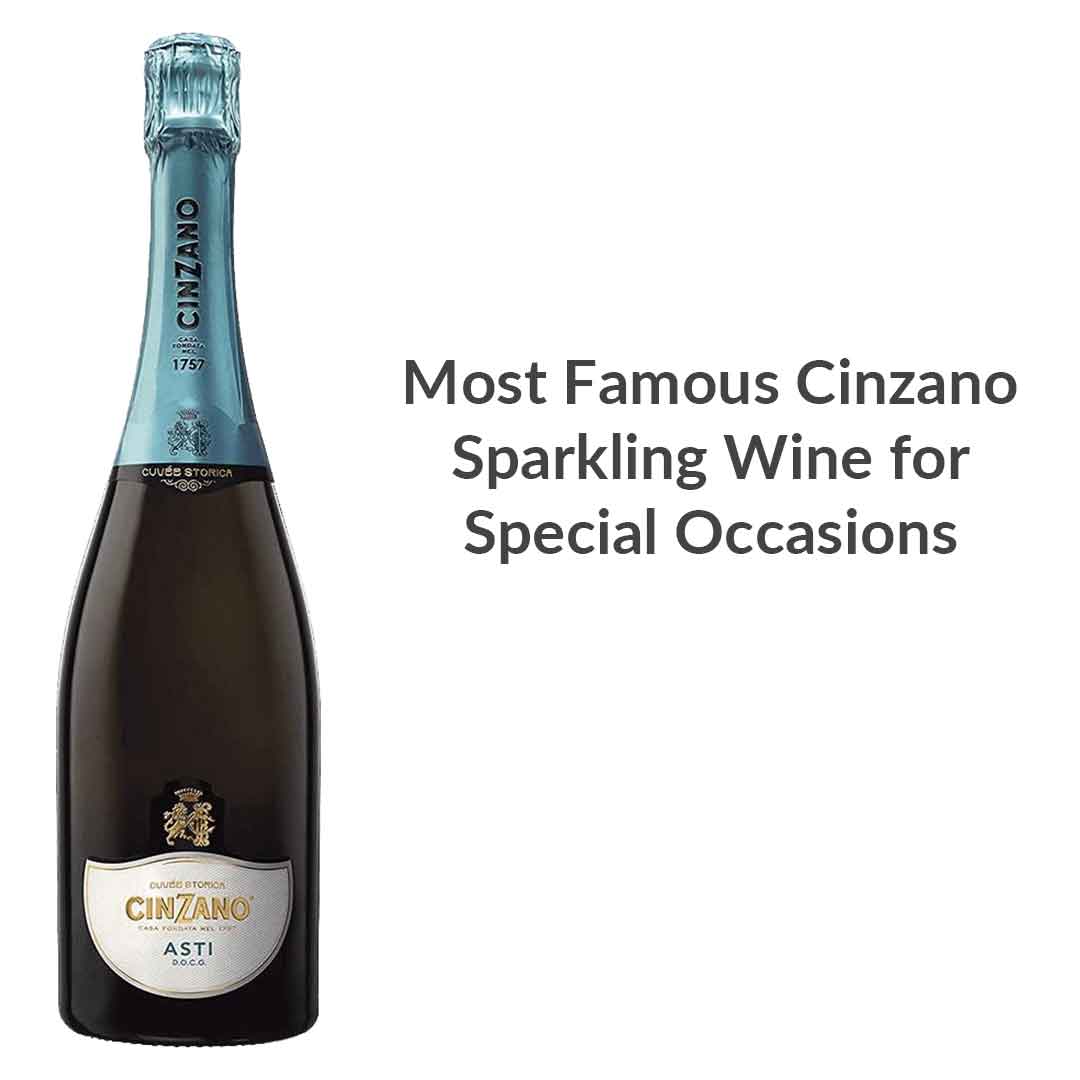 [Trên 18 tuổi] [Chính hãng] Rượu vang nổ Cinzano Asti 7% 750ml