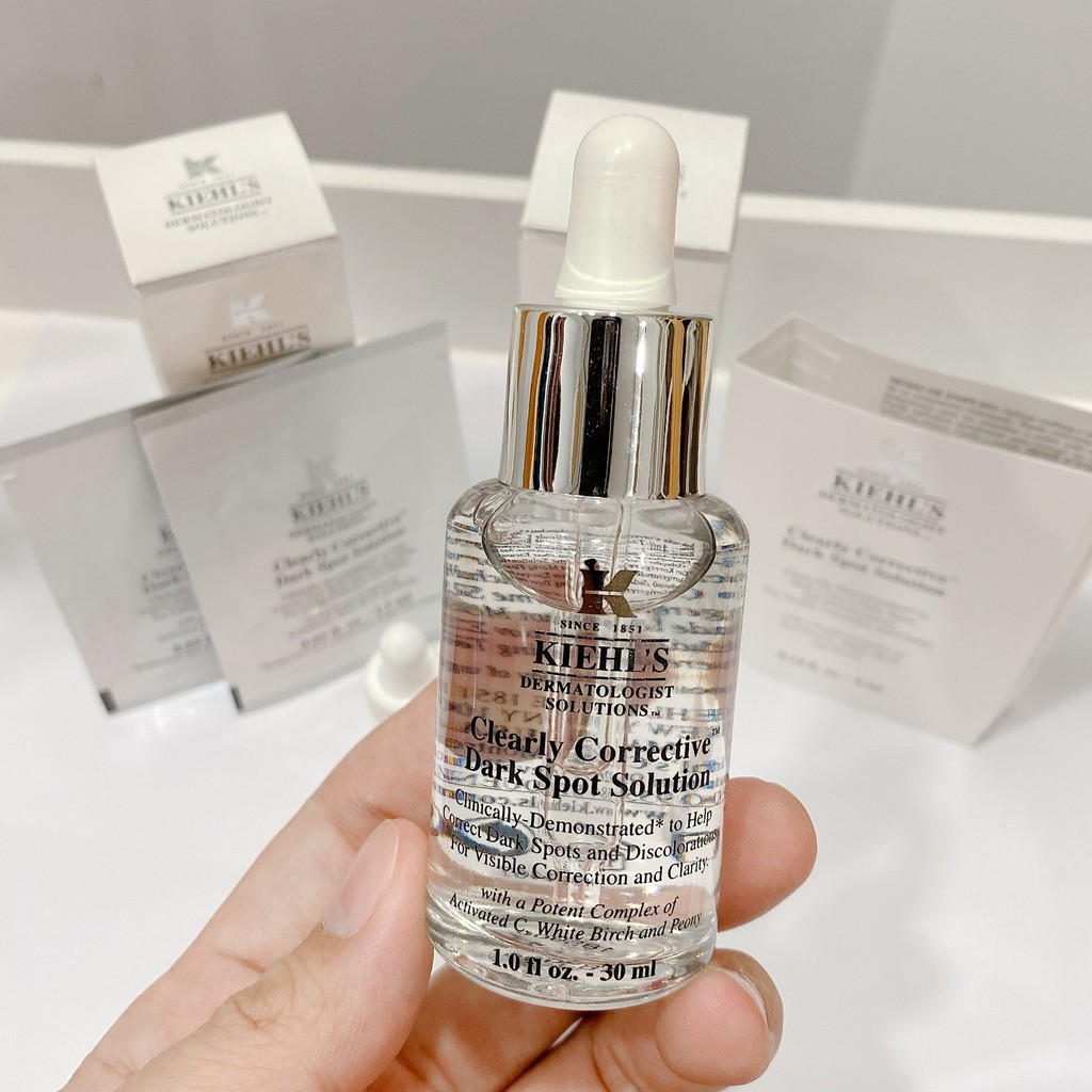 [HCM][ Fullsize 30ml/ 50ml ] Tinh Chất Kiehls Clearly Corrective Dark Spot Solution