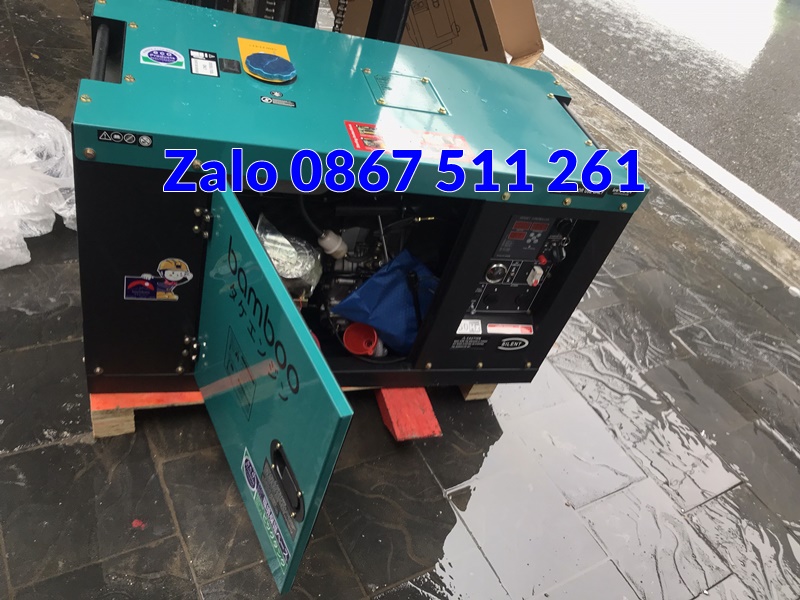 Máy phát điện chạy dầu Bamboo 7800ET chính hãng