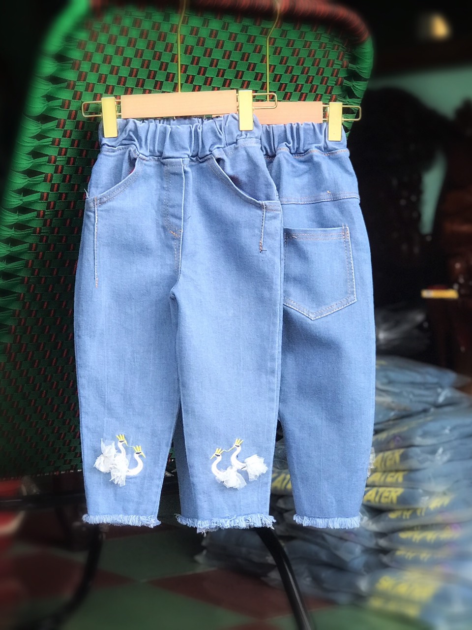 Quần jeans Thiên Nga cho bé 10-20kg
