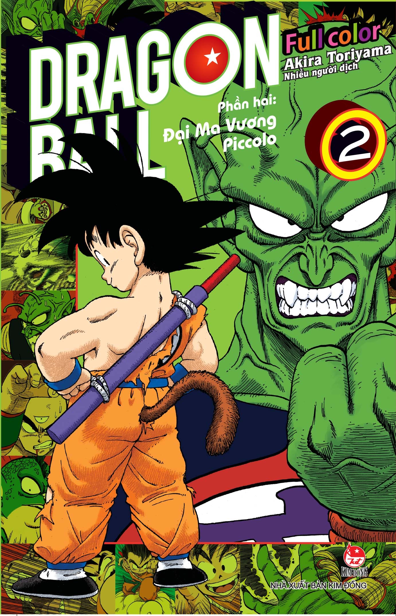 Fahasa - Dragon Ball Full Color - Phần Hai: Đại Ma Vương Piccolo - Tập 2