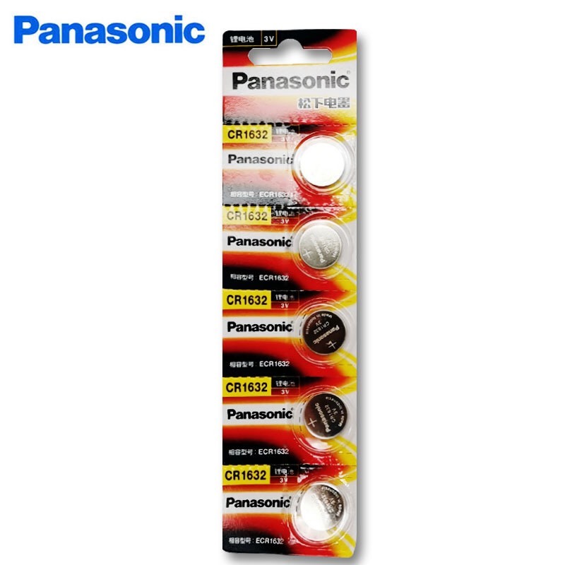 Pin cúc Panasonic CR1632 vỉ 5 viên