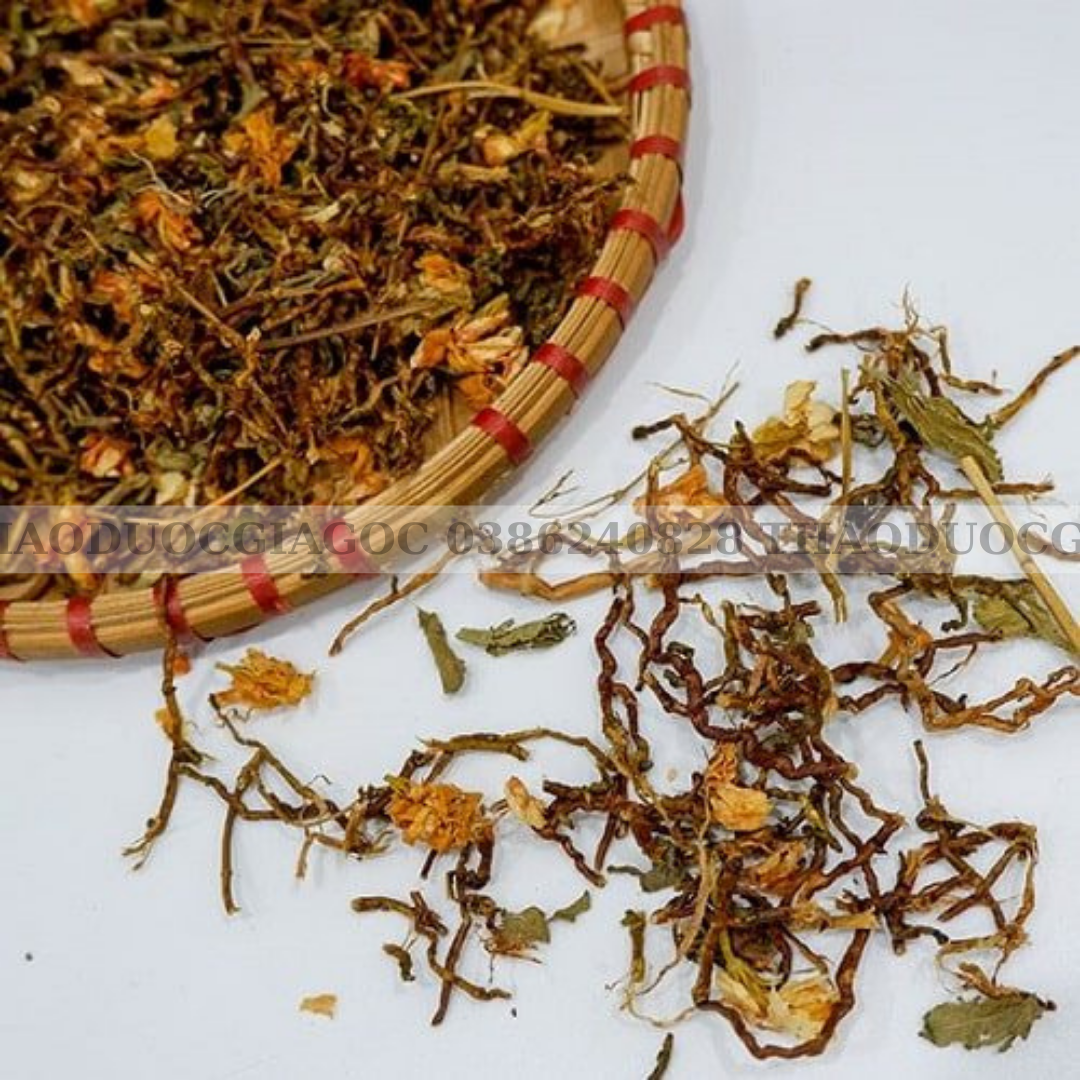 1kg trà sơn mật hồng sâm an thần mát gan.