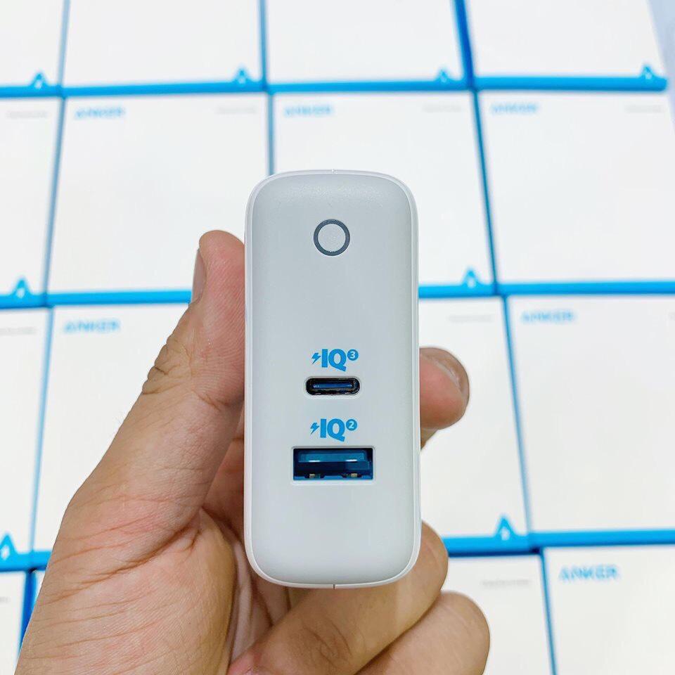 Cốc sạc nhanh anker powerport atom iii 2 cổng 60w