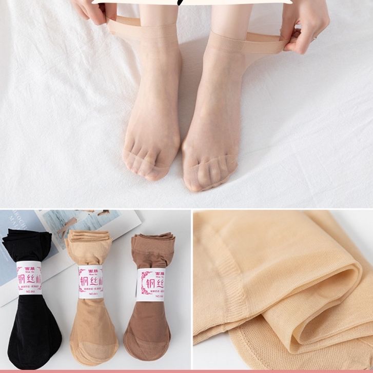 1 Đôi tất giấy da chân xuất Hàn dai mịn cực thích