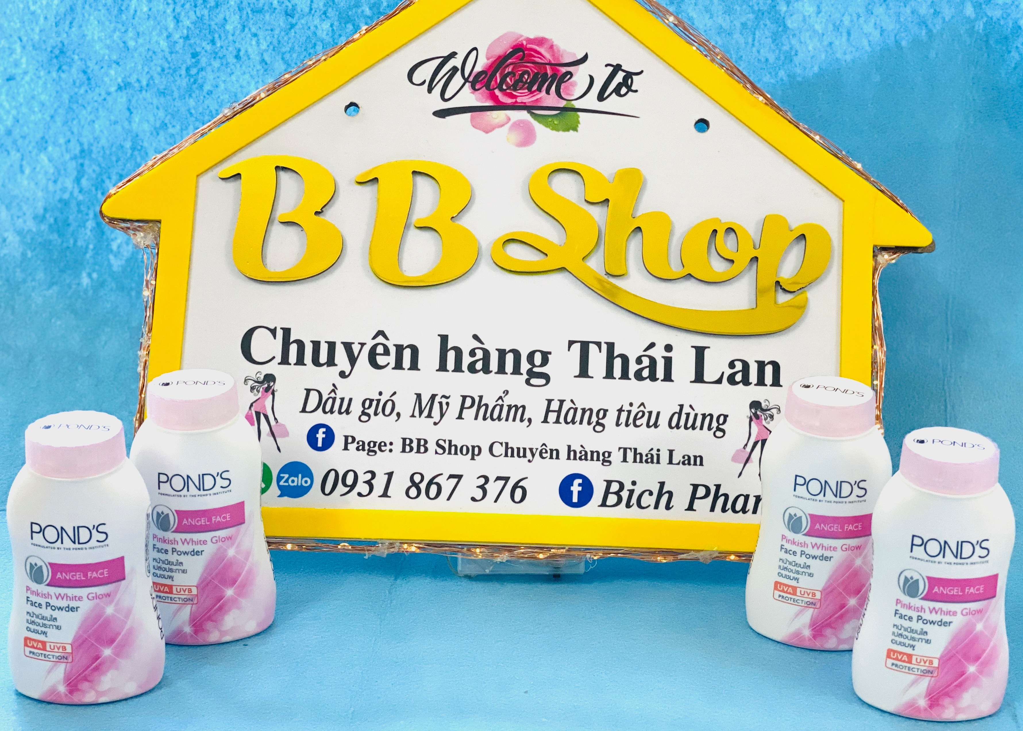 [HCM]Phấn Phủ Dạng Bột Siêu Mịn Pond's Angle Face Pinkish White Glow
