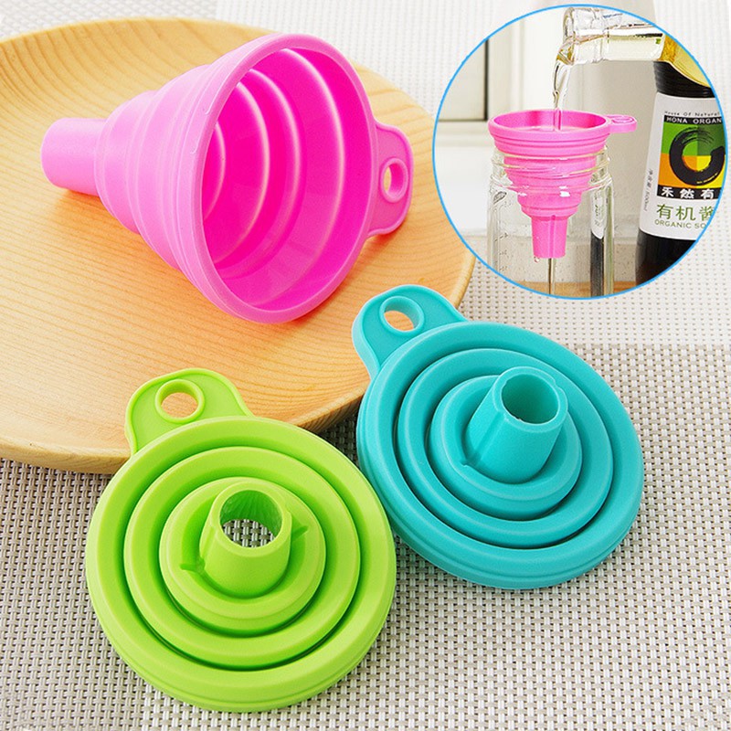 [HCM]1 phễu silicone mini gấp gọn