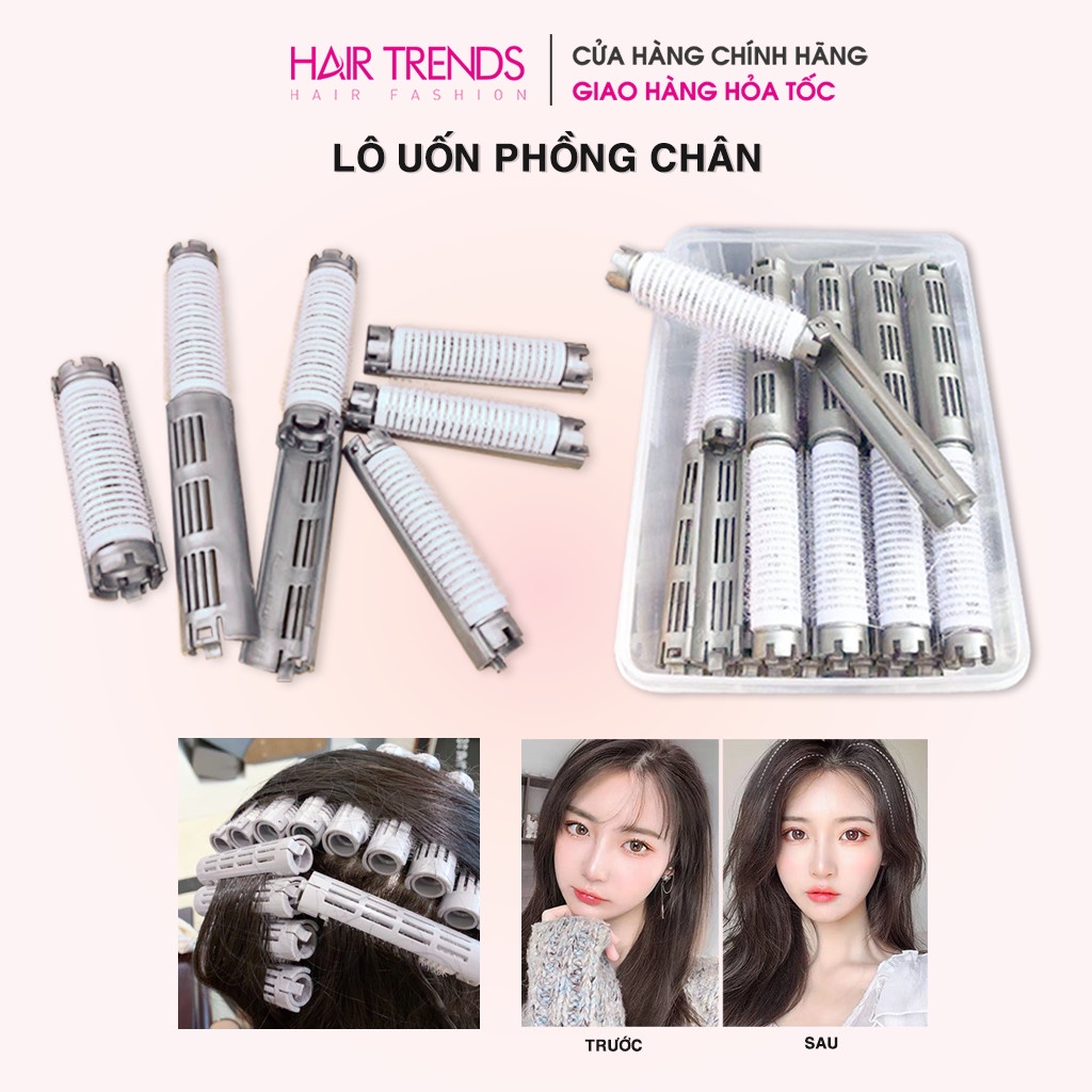 Bộ Lô Uốn Phồng Chân Tóc, Lô Gai Cuốn Phồng Chân Tóc (1 Hộp)