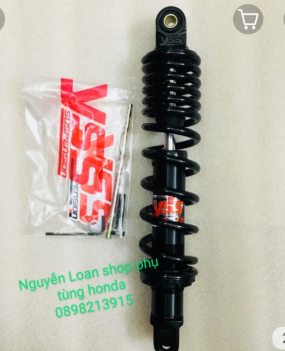 PHUỘC   YSS   CHO HONDA VARIO FULL ĐEN