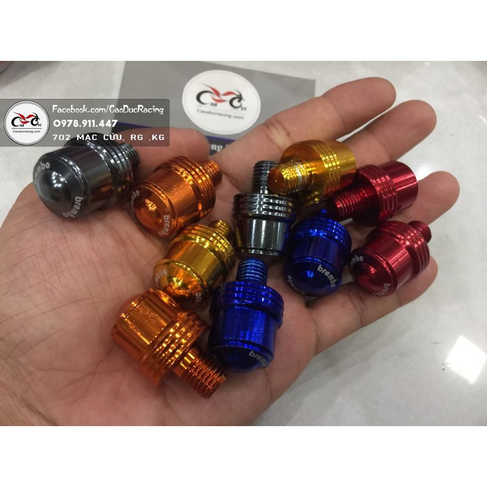 ốc kiếng ốc đậy chân kính brembo 10ly Ren xuôi - GIÁ 1 CON