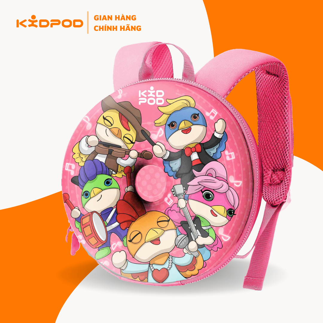 KIDPOD Balo trẻ em Màu hồng
