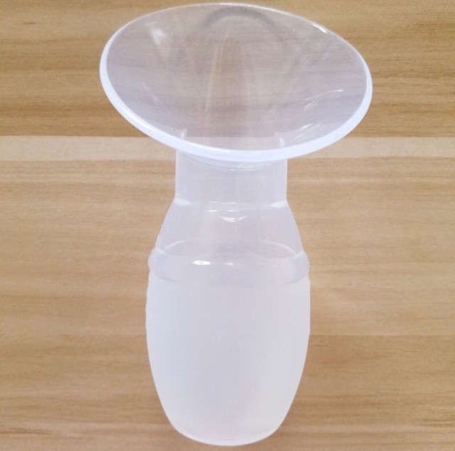 Phiễu Hứng Sữa Rảnh Tay Silicon