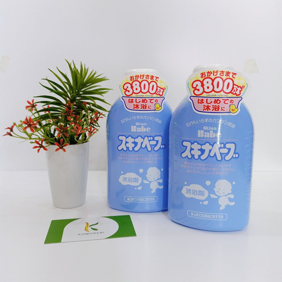 SỮA TẮM RÔM SẨY SKINA BABE 500ML NHẬT BẢN