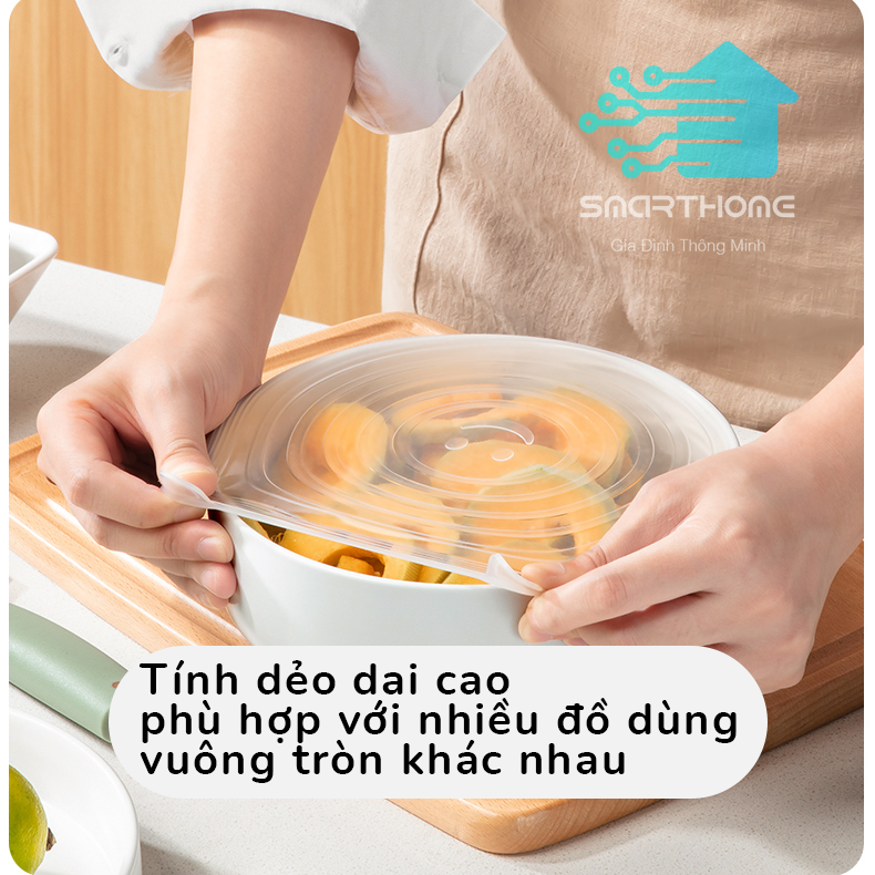 Màng Bọc Silicone Bảo Quản Thực Phẩm Cao Cấp