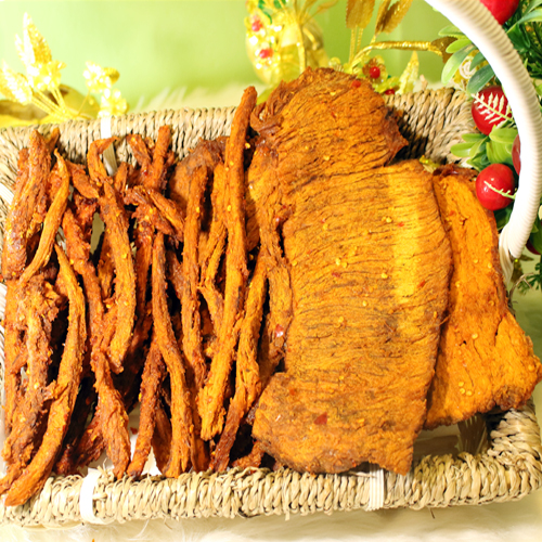 [HCM]Khô Bò Cao Cấp Hai vị ( cây  miếng mềm ) 1kg