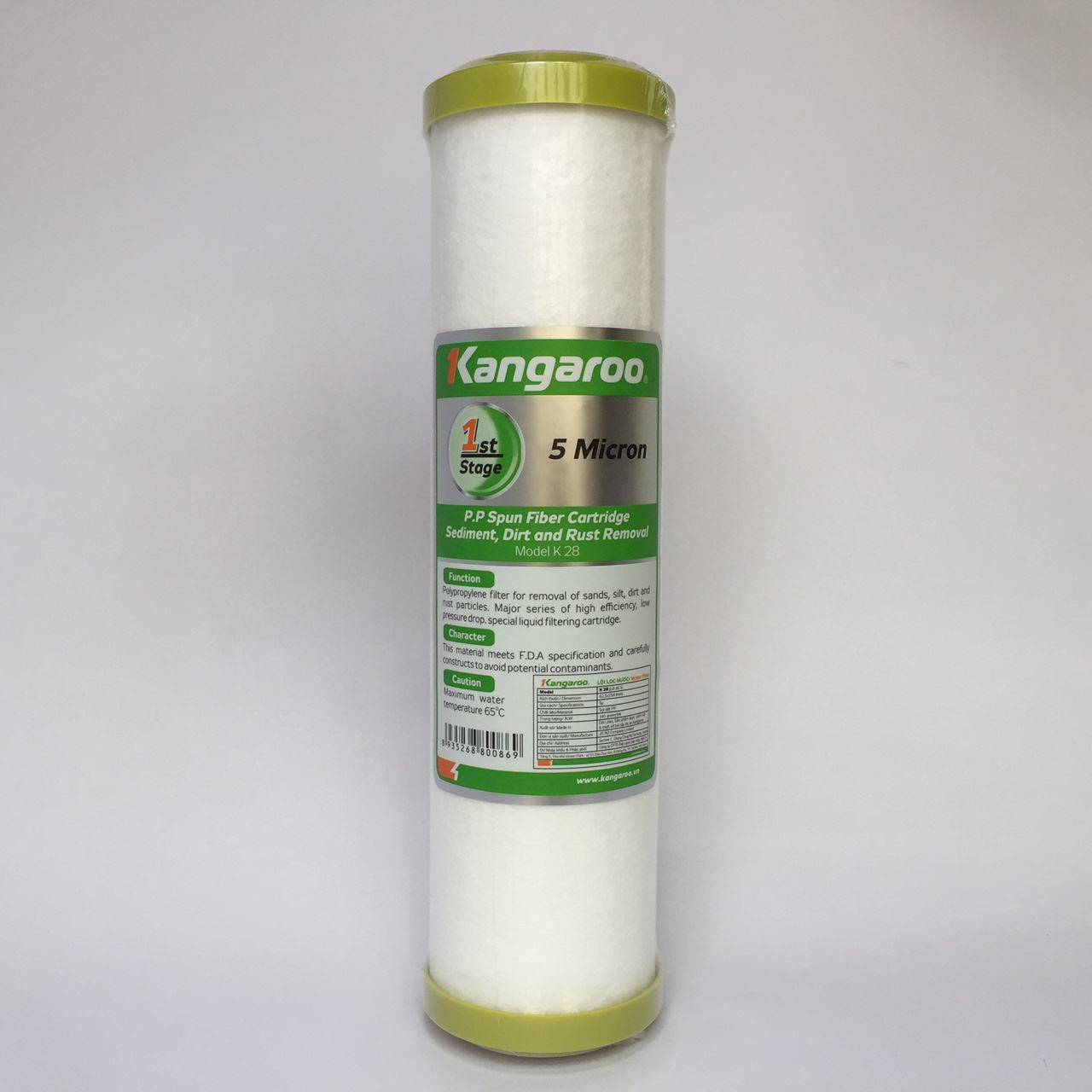 Lõi Lọc số 1 Kangaroo - CHÍNH HÃNG