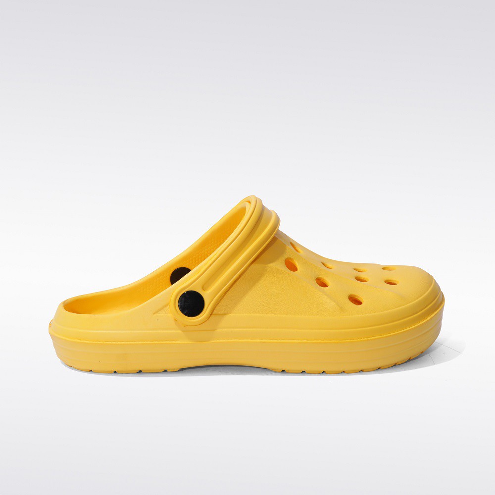 Dép cross nam nữ S'cool - Basic Eva clog 4 - màu vàng