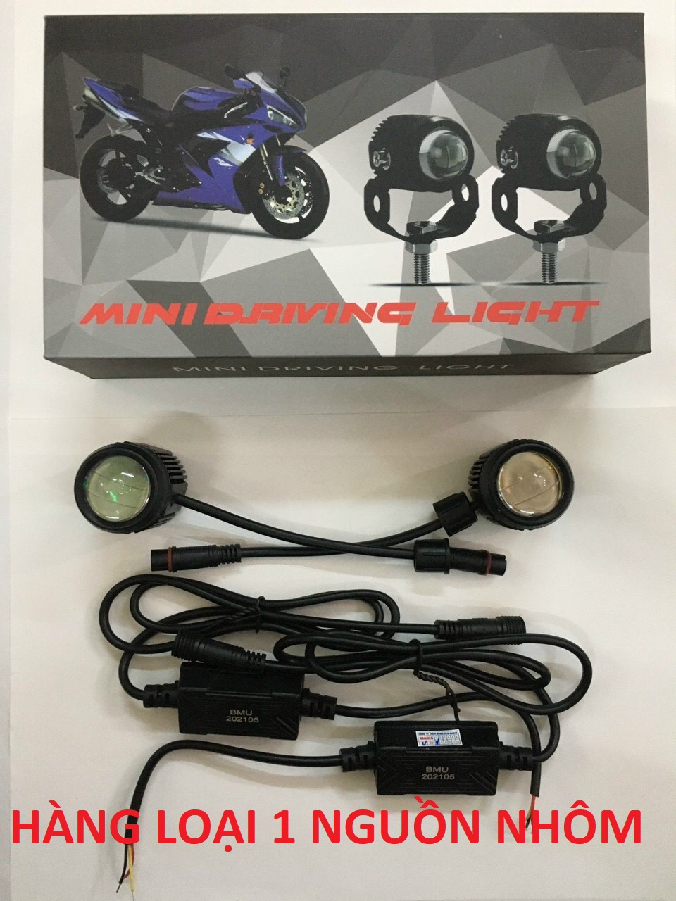 Đèn Trợ Sáng Bi Cầu Mini 2 Chế Độ Tặng Công Tắc Cos Pha ( 1 BÓNG + CÔNG TẮC )