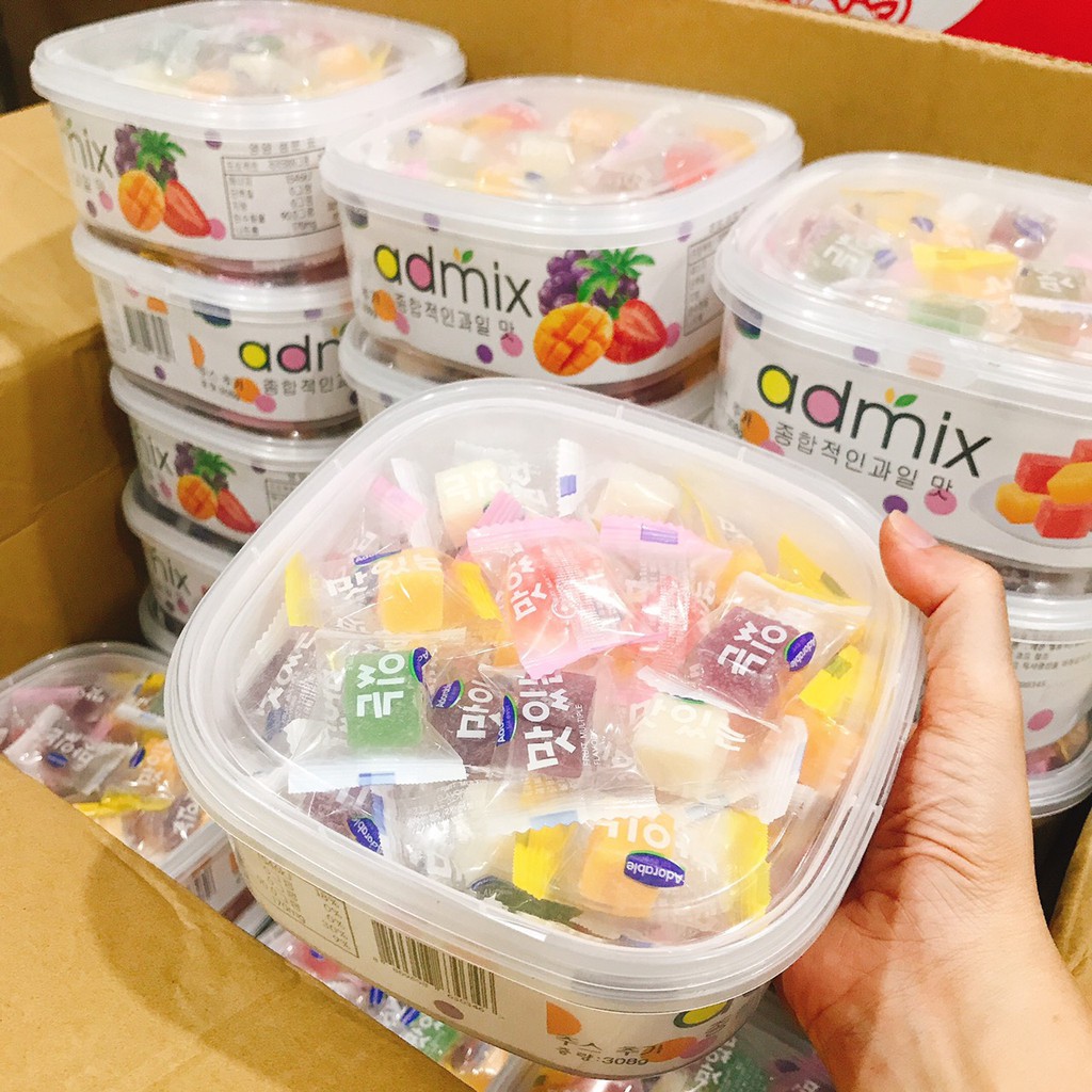 kẹo dẻo trái cây ADMIX 1 hộp