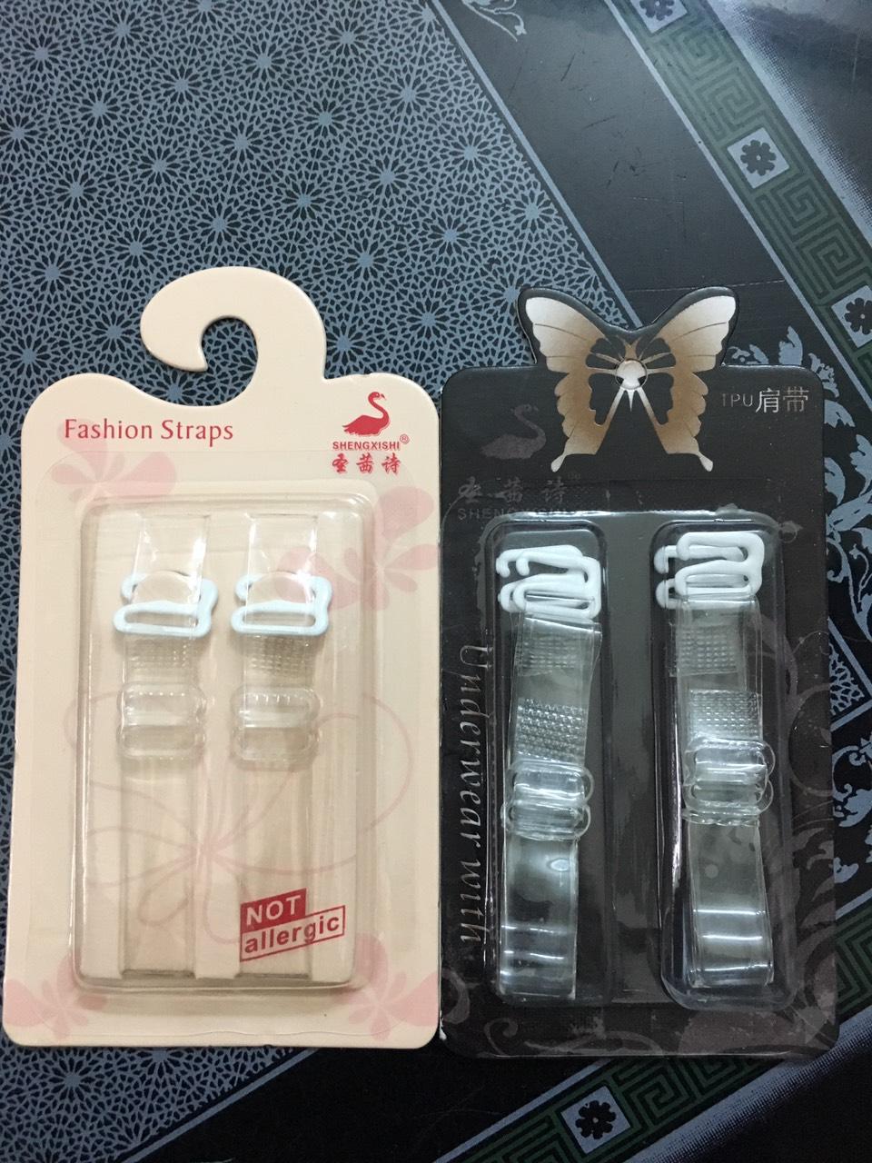 2 cặp dây áo ngực trong suốt