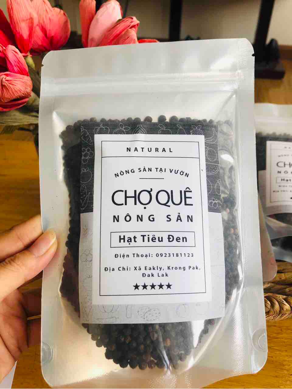 Hạt tiêu đen - 100% nguyên chất 05kg